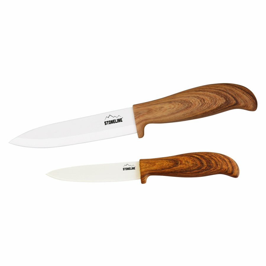 Stoneline Stoneline® Back To Nature Keramikmesser-Set, 2-Tlg. Messersets