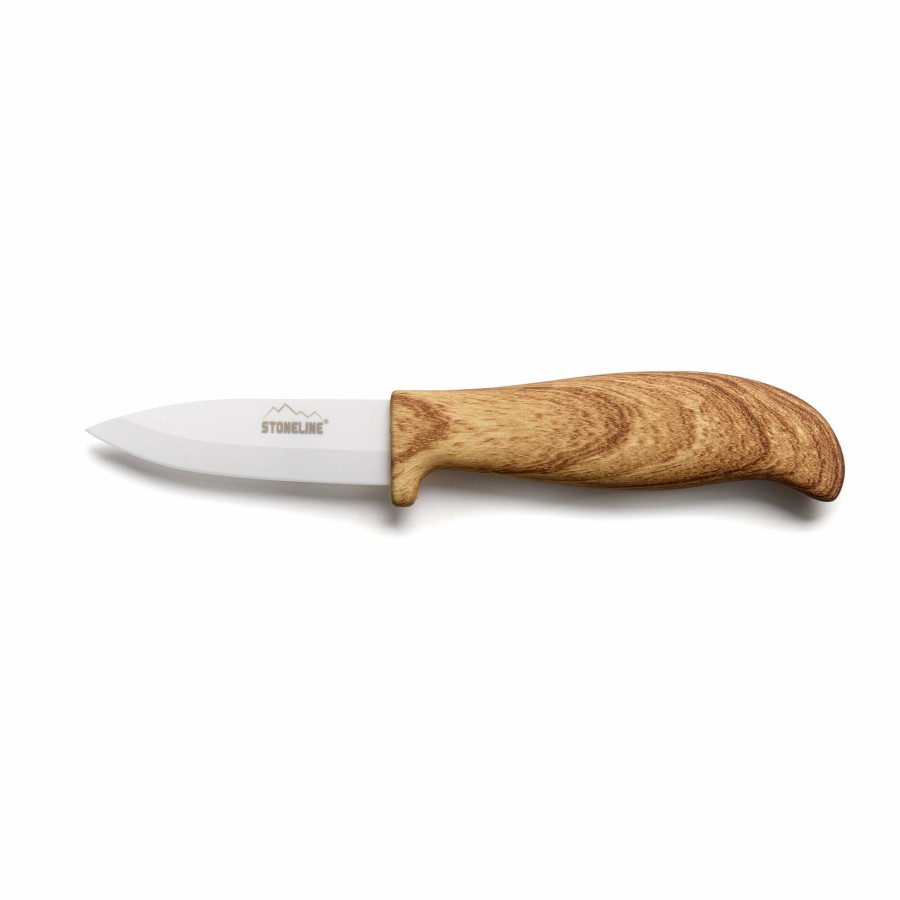 Stoneline Stoneline® Back To Nature Keramik-Kuchenmesser 18 Cm Keramikmesser