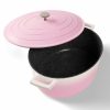 Stoneline Stoneline® Rosa Gourmet Brater 32X25 Cm Mit Deckel, Backofen Und Induktion Geeignet, Antihaft Bräter