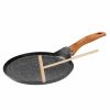 Stoneline Stoneline® Back To Nature Crepes-Pfanne 25 Cm, Mit Teigverteiler, Induktion Geeignet Crepespfannen