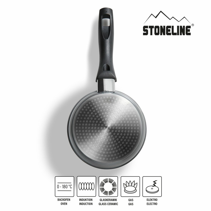 Stoneline Stoneline® Bratpfanne 16 Cm, Antihaftbeschichtete Omelettpfanne, Backofen Und Induktion Geeignet Bratpfannen