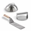 Stoneline Stoneline® Burger Smasher Set, 3-Tlg., Inkl. Burgerglocke, Wender Und Burger Smasher Küchenutensilien