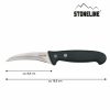 Stoneline Stoneline® 18,8 Cm Gemusemesser, Mit Klingenschutz Edelstahlmesser