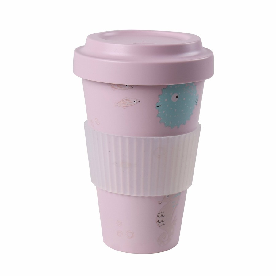 Stoneline Awave® Kaffeebecher To-Go Aus Rpet, 400 Ml, Rose AWAVE