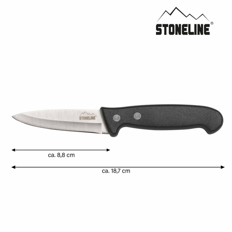 Stoneline Stoneline® 18,7 Cm Schalmesser, Mit Klingenschutz Edelstahlmesser